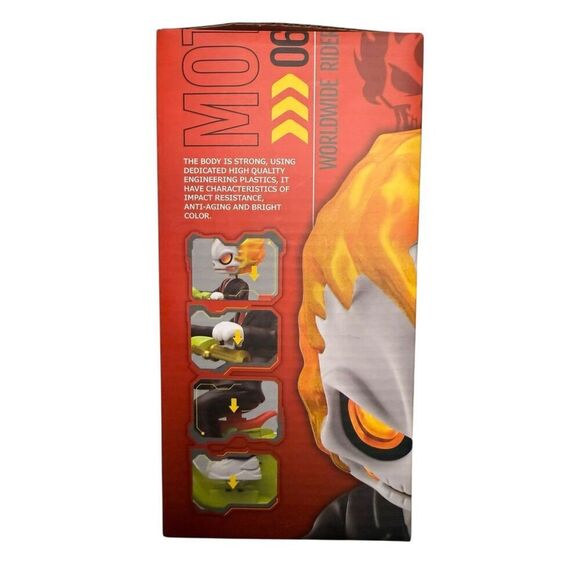 Flame Rider Scooter 360° Stunts Music & Lights RC Motorcycle Toy NEW - Picture 5 of 5